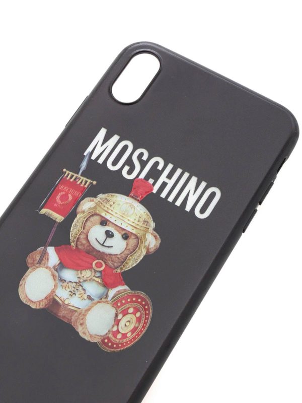 iKRIX MOSCHINO: Cases & Covers - Roman Teddy Bear cover in black