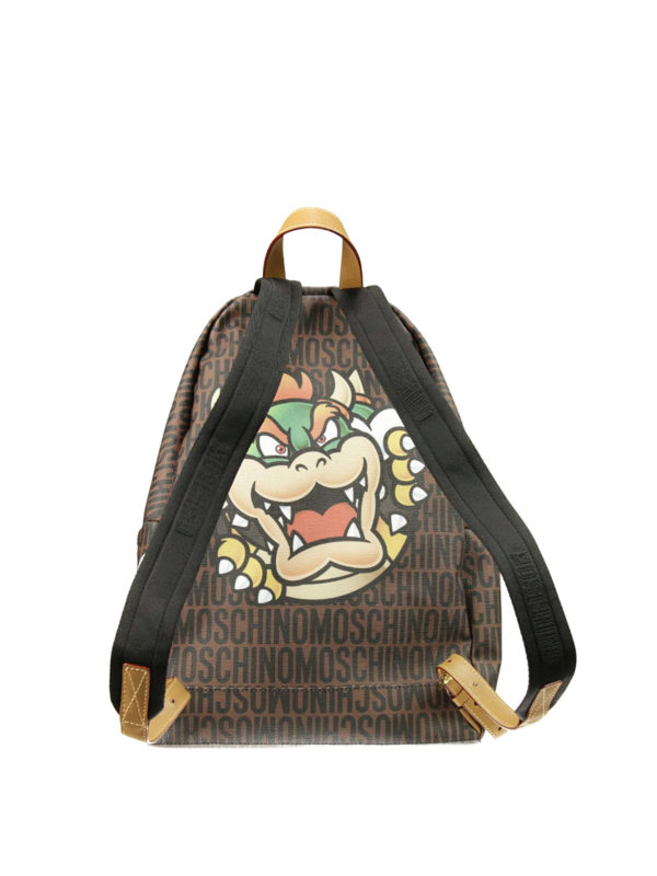 iKRIX MOSCHINO COUTURE: backpacks - Super Moschino patterned backpack