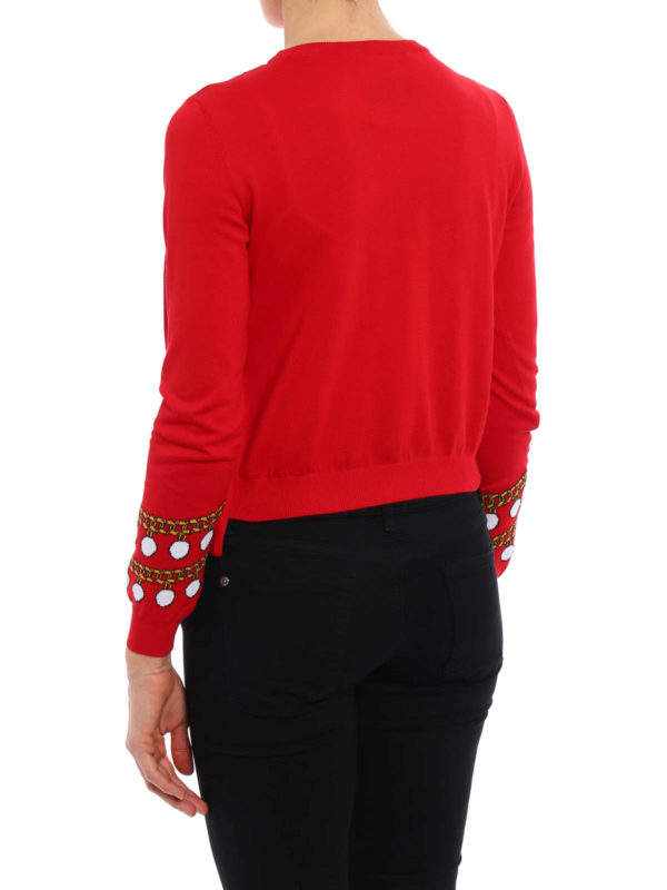 iKRIX MOSCHINO: Strickpullover mit Rundhalsausschnitt - Pullover Mit Rundhalsausschnitt