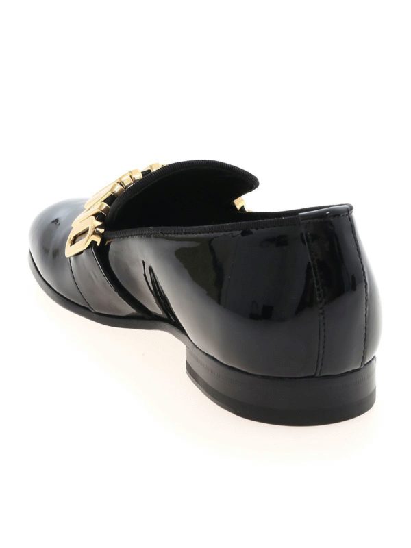 iKRIX MOSCHINO: ロファー＆スリッパ - ローファー - 黒