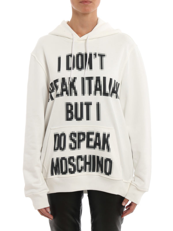 iKRIX MOSCHINO: Felpe e maglie - Felpa con stampa effetto pixel