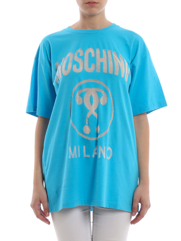 iKRIX MOSCHINO: T-shirts - T-Shirt - Hellblau
