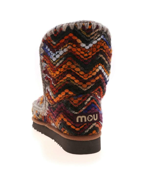 iKRIX MOU: ankle boots - Eskimo Wool multicolor ankle boots