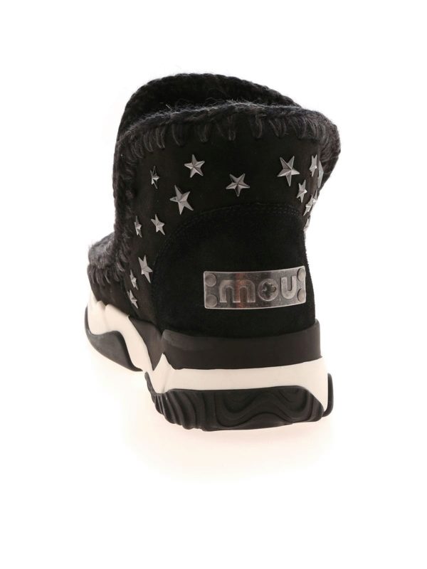 iKRIX MOU: trainers - Eskimo Trainer Star Stud sneakers in black