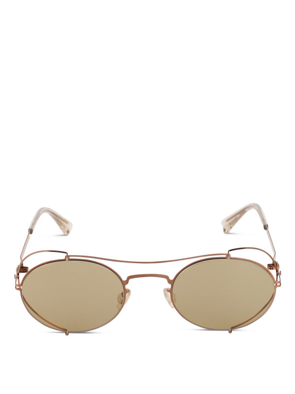 iKRIX MYKITA: sunglasses - Mykita x Maison Margiela oval sunglasses