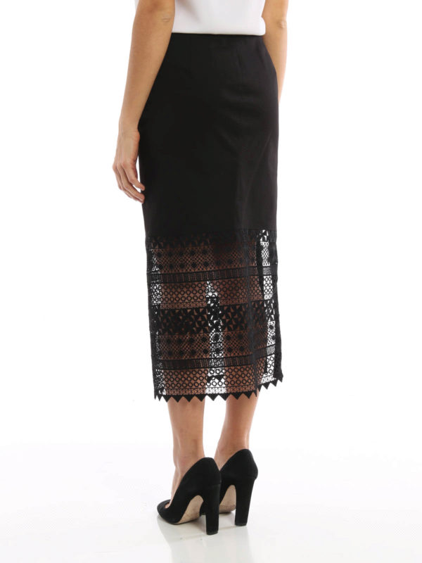 iKRIX N°21: Jupes midi et au genou - Jupe Midi Et Jupe Longuette Noir