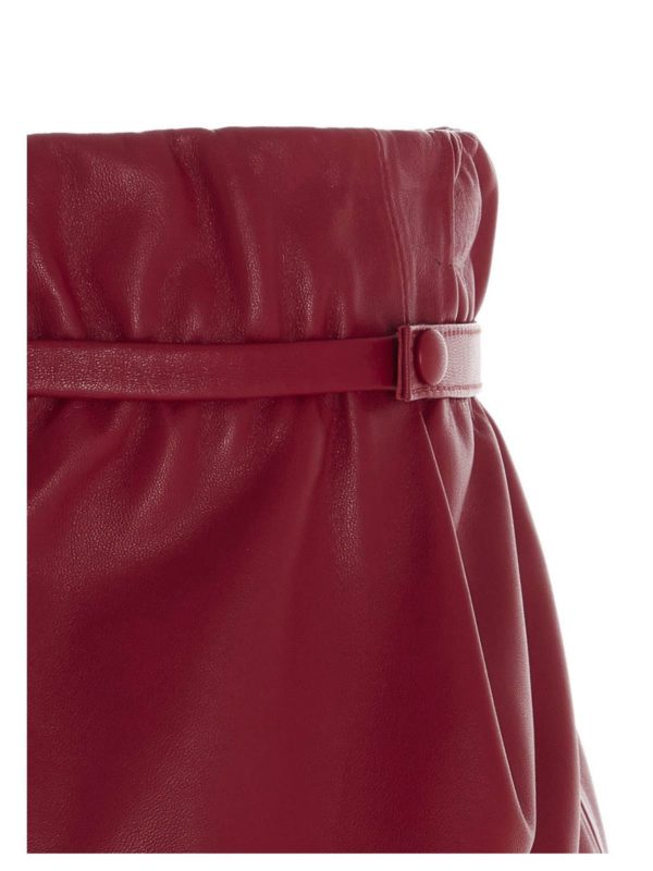 iKRIX N°21: leather skirts - Red leather skirt