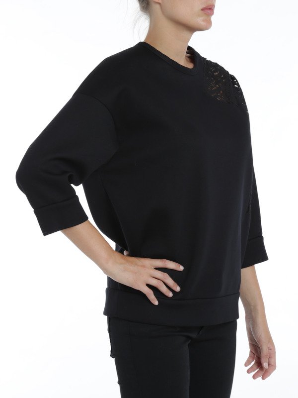 iKRIX N°21: Sweatshirts & Sweaters - Sweatshirt with lace inserts