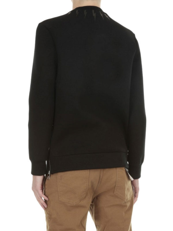 iKRIX NEIL BARRETT: スウェット＆セーター - スウェットシャツ/セーター メンズ - 黒