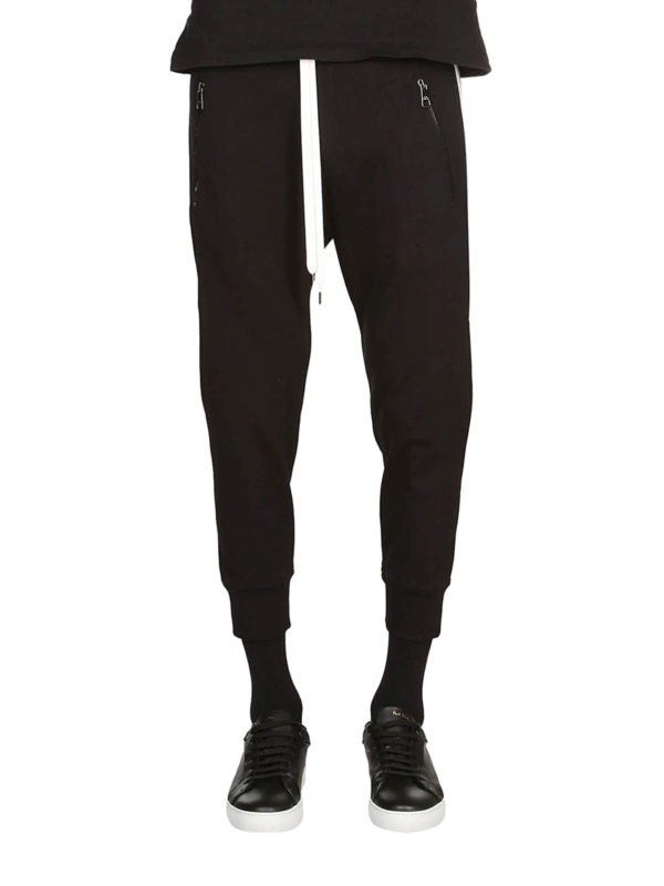iKRIX NEIL BARRETT: tracksuit bottoms - Cotton blend tracksuit bottoms