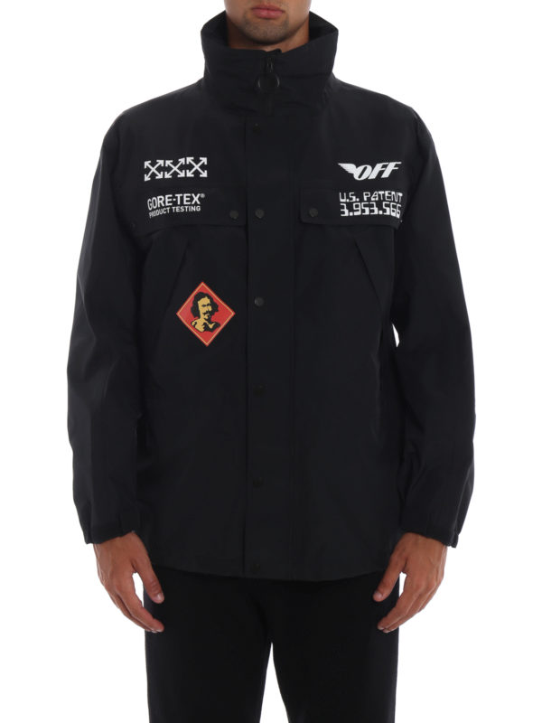 iKRIX OFF-WHITE: casual jackets - GORE-TEX® printed jacket