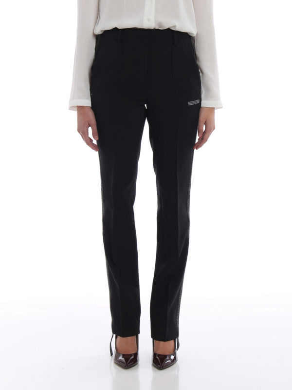iKRIX OFF-WHITE: Pantalons casual - Pantalons Décontractés - Noir