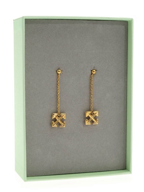 iKRIX OFF-WHITE: Ohrringe - Ohrring - Gold
