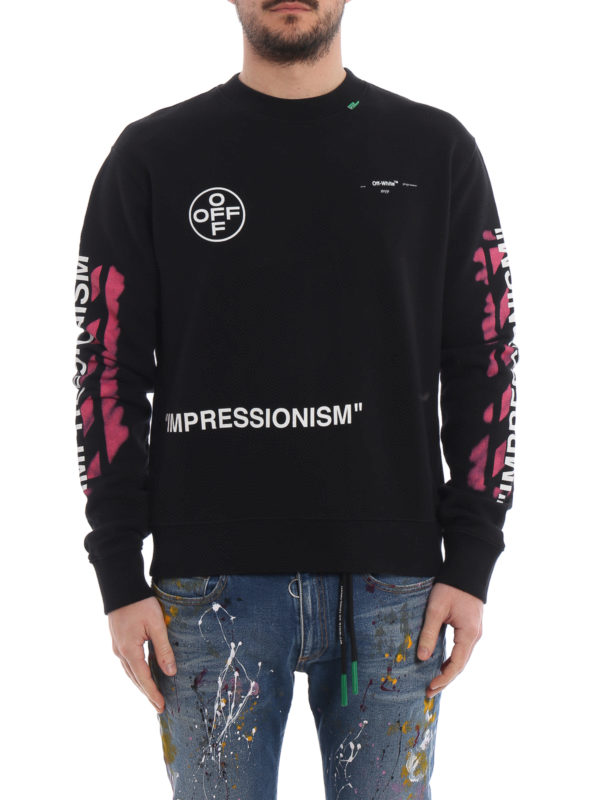iKRIX OFF-WHITE: Sudaderas y suéteres - Sudadera - Diag Stencil