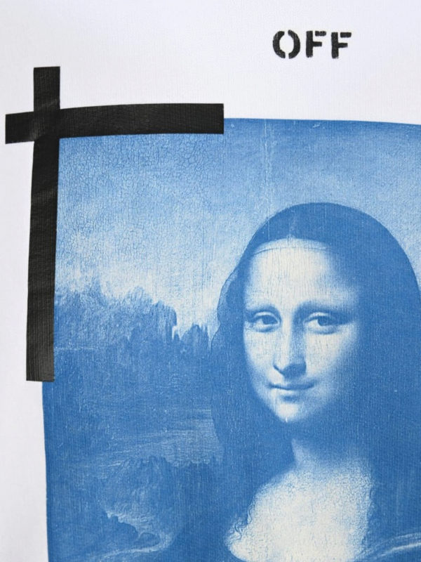 iKRIX OFF-WHITE: Sweatshirts & Sweaters - Monalisa hoodie