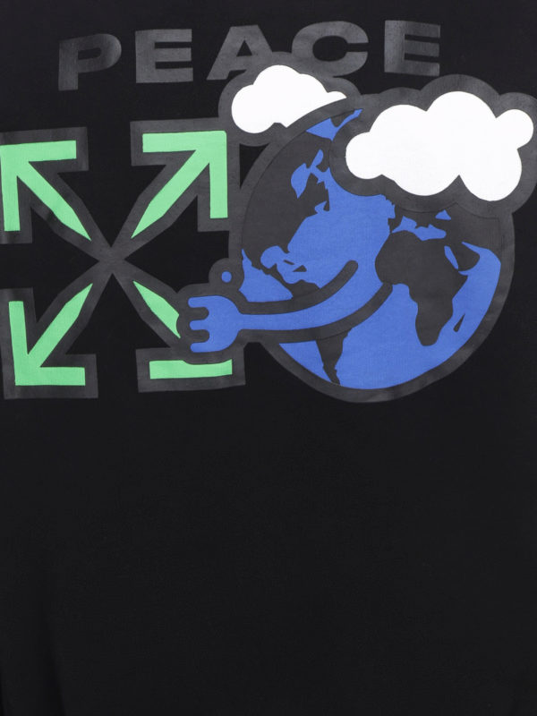 iKRIX OFF-WHITE: Sudaderas y suéteres - Sudadera - Peace Worldwide