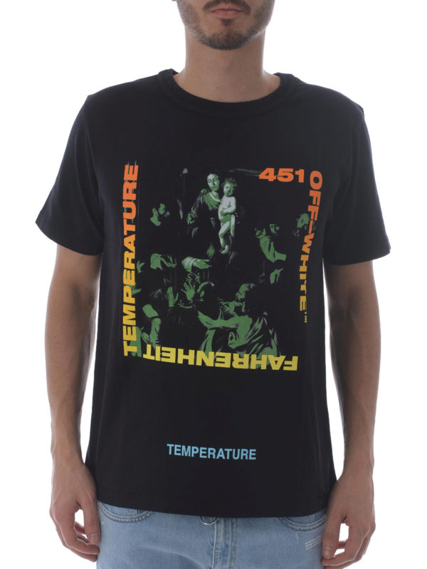 iKRIX OFF-WHITE: t-shirts - Gradient Caravaggio slim T-shirt