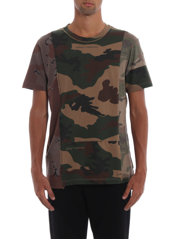 iKRIX OFF-WHITE: Tシャツ - Tシャツ - Reconstructed Camo