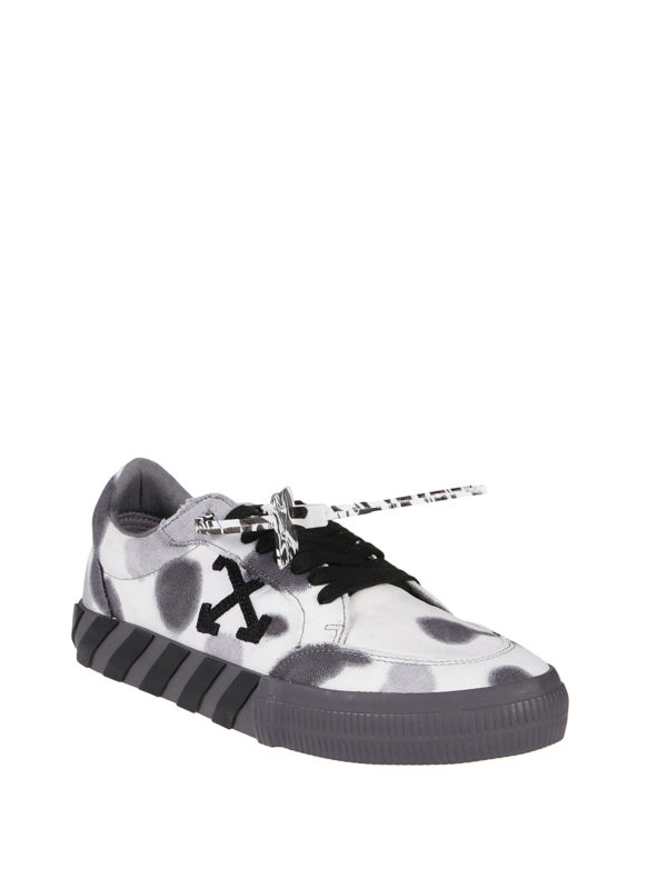 iKRIX OFF-WHITE: trainers - Low Vulcanized tie dye cotton sneakers
