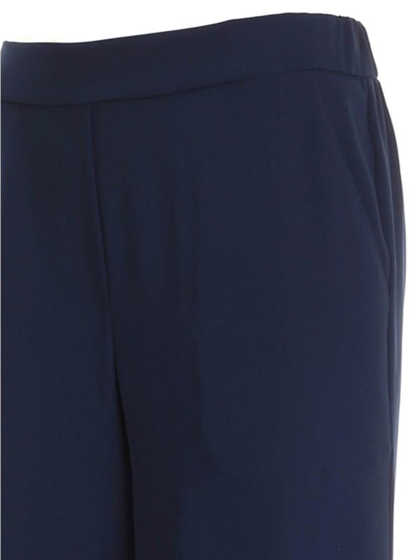 iKRIX P.A.R.O.S.H.: casual trousers - Cady loose fit pants in blue