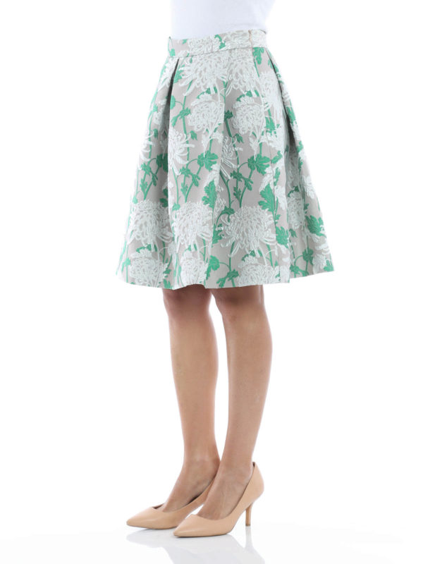 iKRIX P.A.R.O.S.H.: Knee length skirts & Midi - Stiff fabric flared skirt