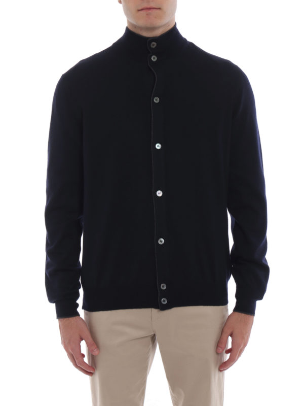 iKRIX Paolo Fiorillo: Cárdigans - Cárdigan - Azul Oscuro