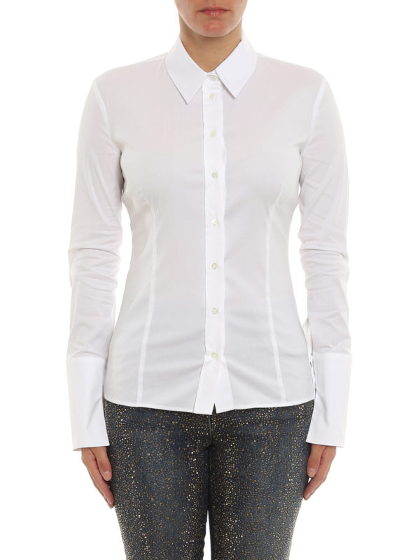 iKRIX PATRIZIA PEPE: Hemden - Hemd - Weiß