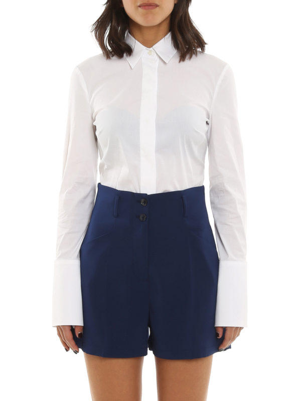 iKRIX PATRIZIA PEPE: shirts - Poplin shirt-body suit