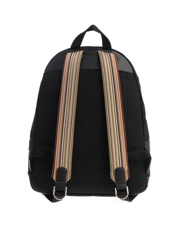 iKRIX PAUL SMITH: backpacks - Black nylon backpack
