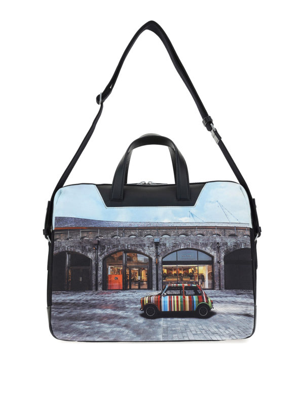 iKRIX PAUL SMITH: laptop bags & briefcases - Car print laptop bag