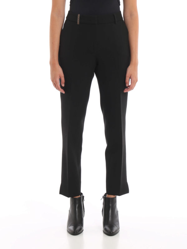 iKRIX PESERICO: Pantalons casual - Pantalons Décontractés - Noir