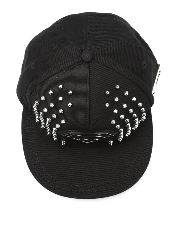 iKRIX PHILIPP PLEIN: 帽子＆キャッブ - Studded Superman cap