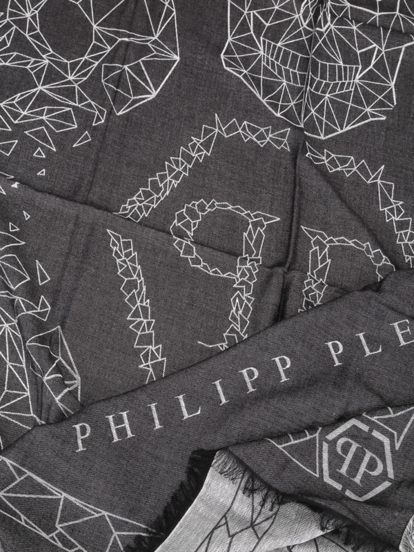 iKRIX PHILIPP PLEIN: Schals - Schal - Dunkelgrau