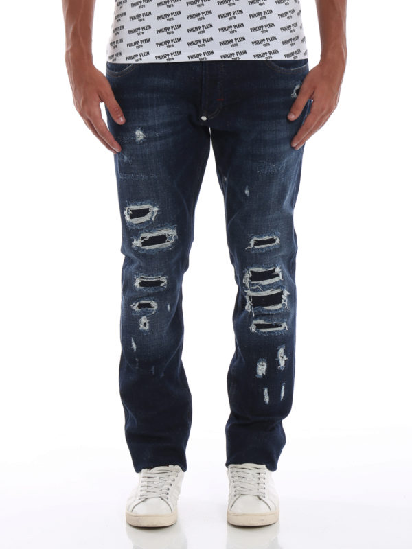 iKRIX PHILIPP PLEIN: Jeans Rectos - Snatch-Illegal Fight Club