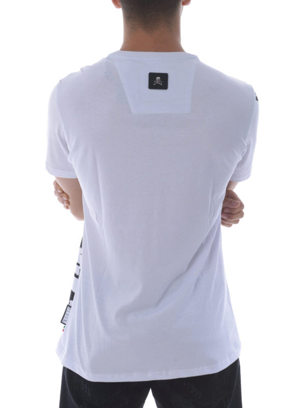 iKRIX PHILIPP PLEIN: t-shirt - T-shirt Nightmare con strass