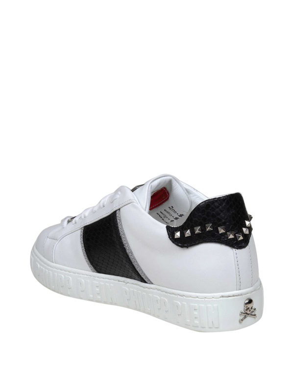 iKRIX PHILIPP PLEIN: trainers - Python detail Lo-Top sneakers