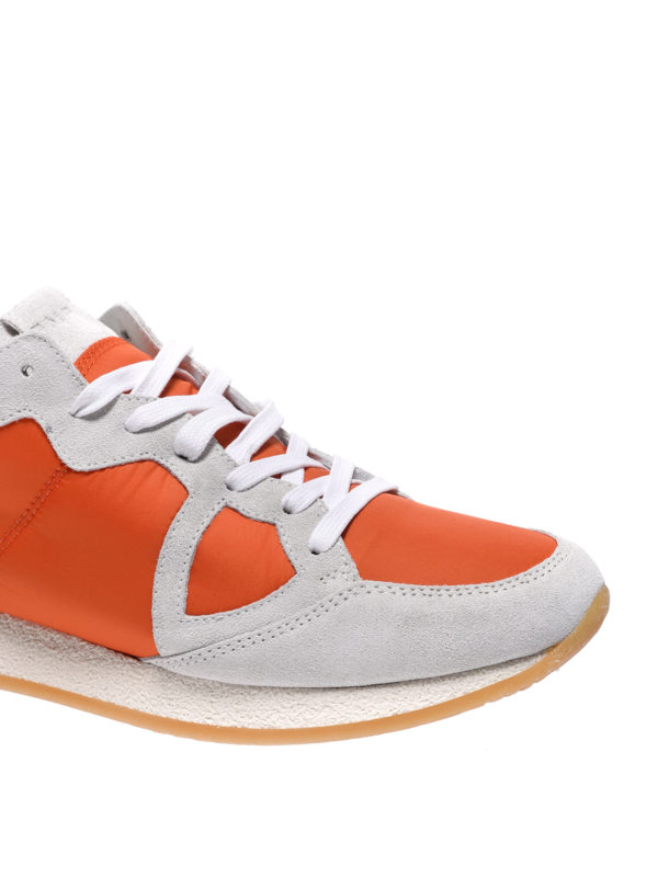 iKRIX PHILIPPE MODEL: trainers - Monaco Vintage basic orange sneakers