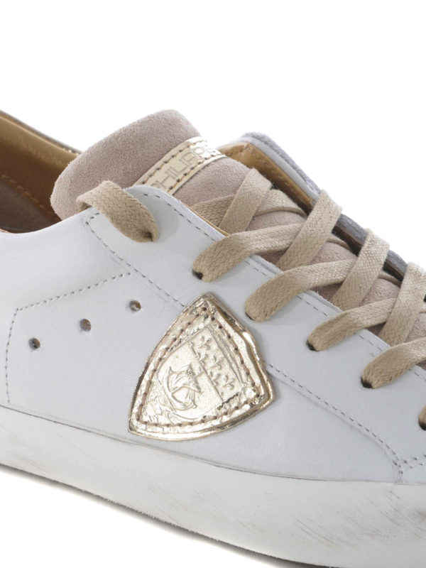 iKRIX PHILIPPE MODEL: sneakers - Sneaker Paris con logo oro
