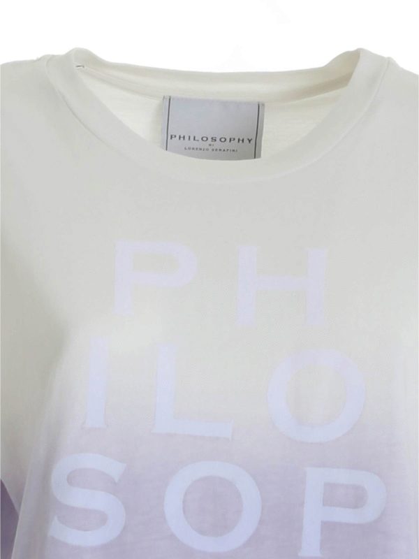 iKRIX Philosophy di Lorenzo Serafini: t-shirts - Faded T-shirt in lilac