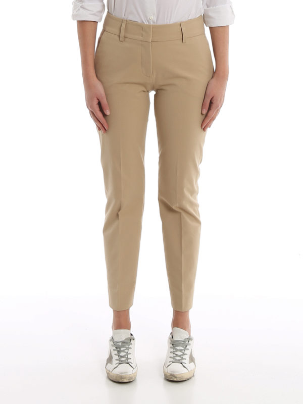 iKRIX PIAZZA SEMPIONE: casual trousers - Stretch cotton pants