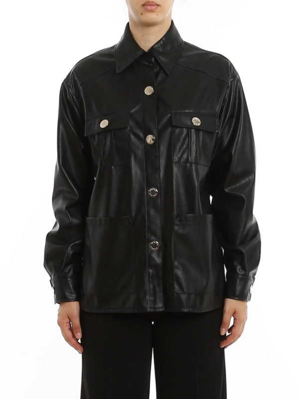 iKRIX Pinko: casual jackets - Piero leather effect jacket