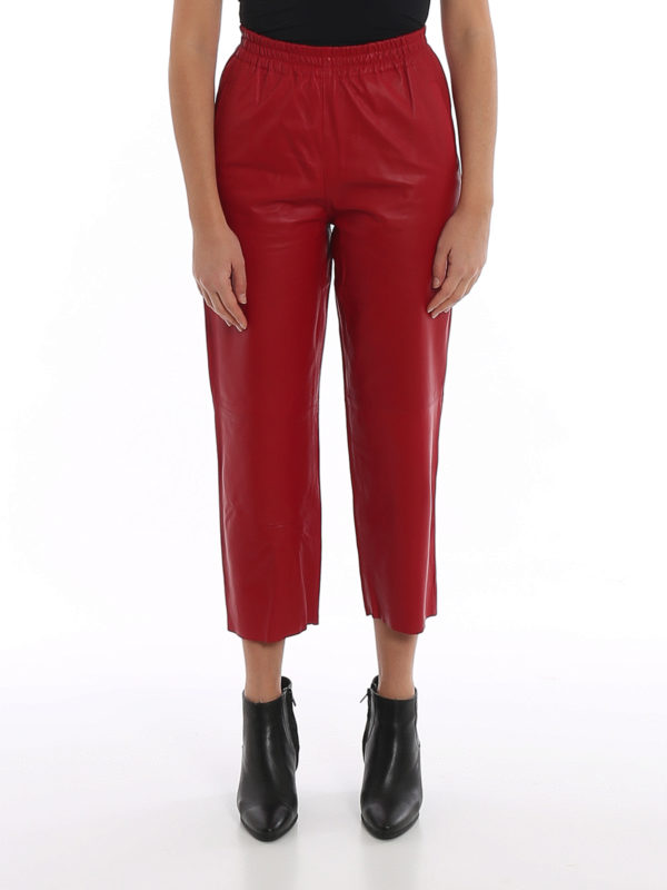iKRIX Pinko: Lederhosen - Lederhose - Rot
