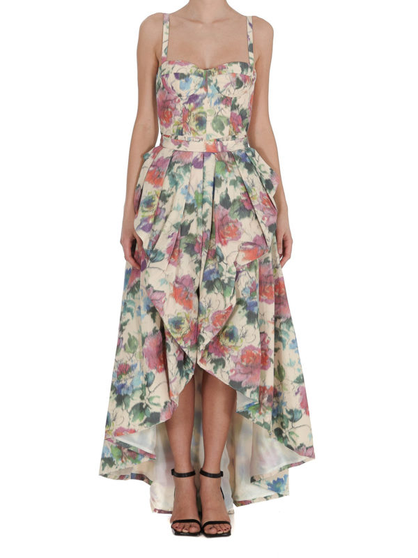 Maxi dresses Pinko - Floral print cotton blend dress - 1G15RM8391DS2