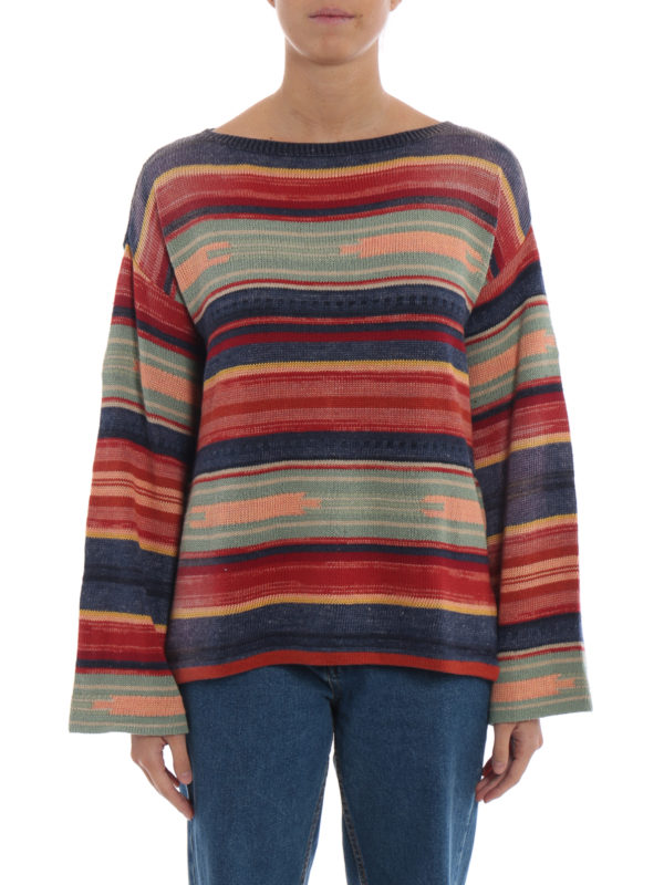 iKRIX POLO RALPH LAUREN: U-Boot-Ausschnitt - U-Boot-Pullover - Bunt