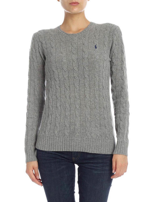 iKRIX POLO RALPH LAUREN: Pull col rond - Pull Col Rond - Gris Clair