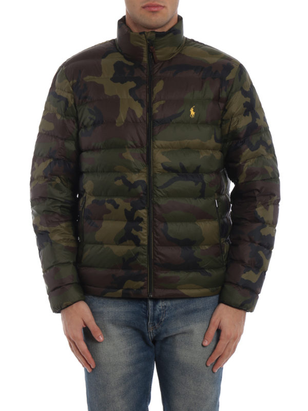 iKRIX POLO RALPH LAUREN: padded jackets - Camouflage puffer jacket