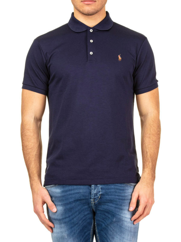 iKRIX POLO RALPH LAUREN: polo - Polo blu in cotone