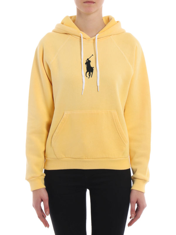 Sweat jaune ralph lauren sale