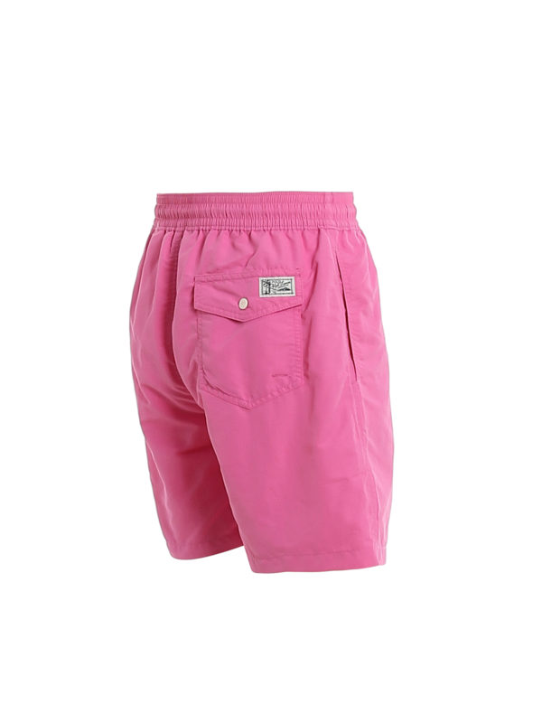 iKRIX POLO RALPH LAUREN: Swim shorts & swimming trunks - Logo embroidery pink swim shorts