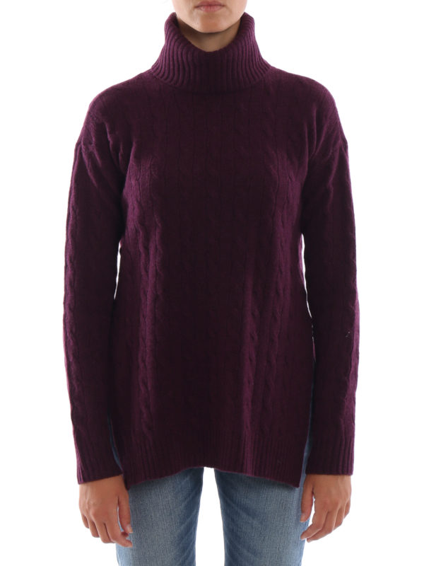 iKRIX POLO RALPH LAUREN: Col roulé & Col polo - Pull Col Roulé - Violet